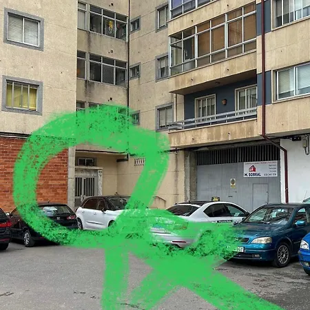 Appartamento Terraza, 20min Playas, Lavadora & Secadora, X2 Parking Pontevedra