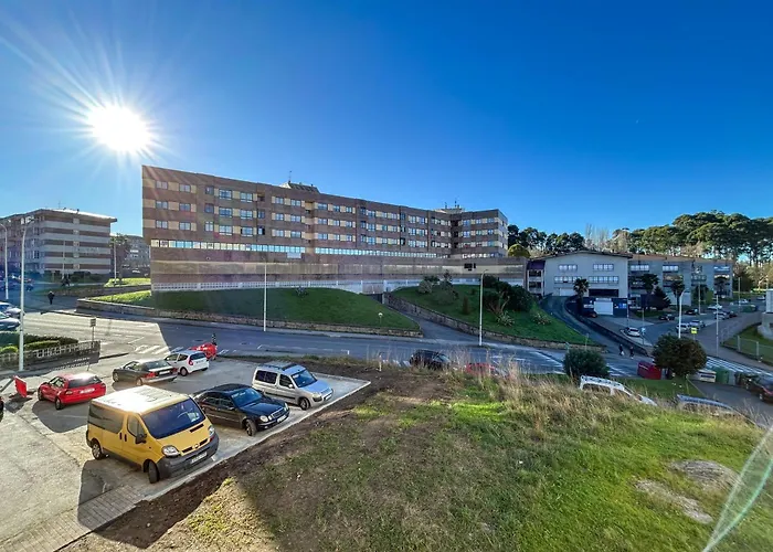 Terraza, 20min Playas, 5min Pontevedra, Garaje 公寓 庞特维德拉